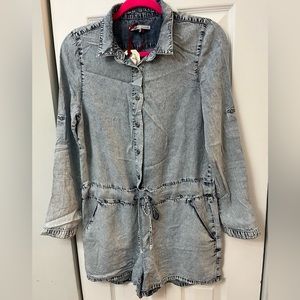 Denim Romper - size XS